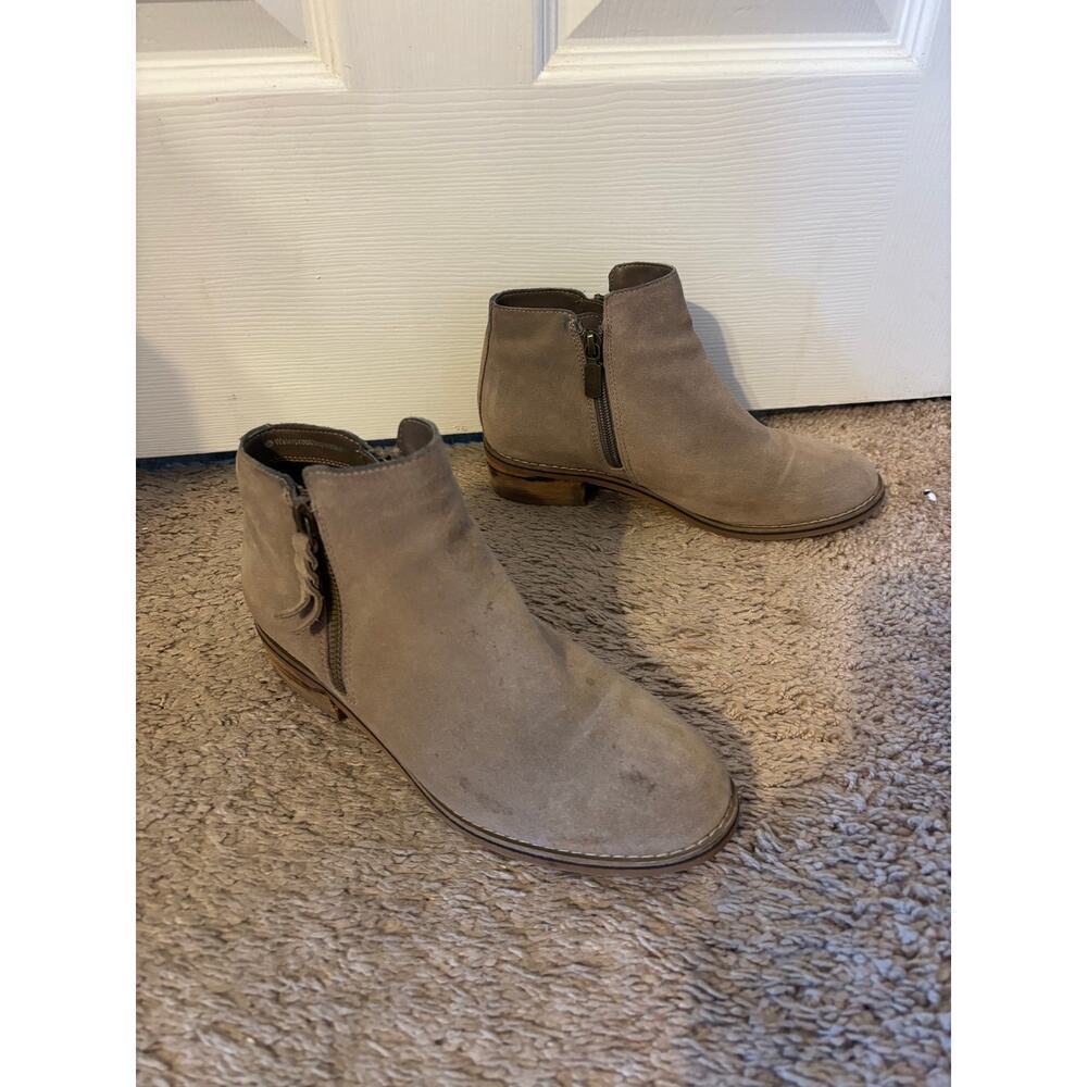 Blondo Liam waterproof ankle booties suede sz 7.5